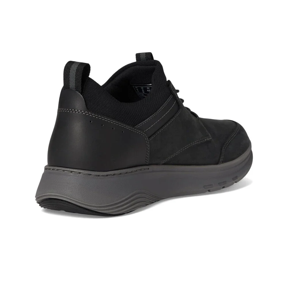Clarks Motion Trek EZ 26179450 Men's US 7 M Black Leather Casual Shoes LIQ1582